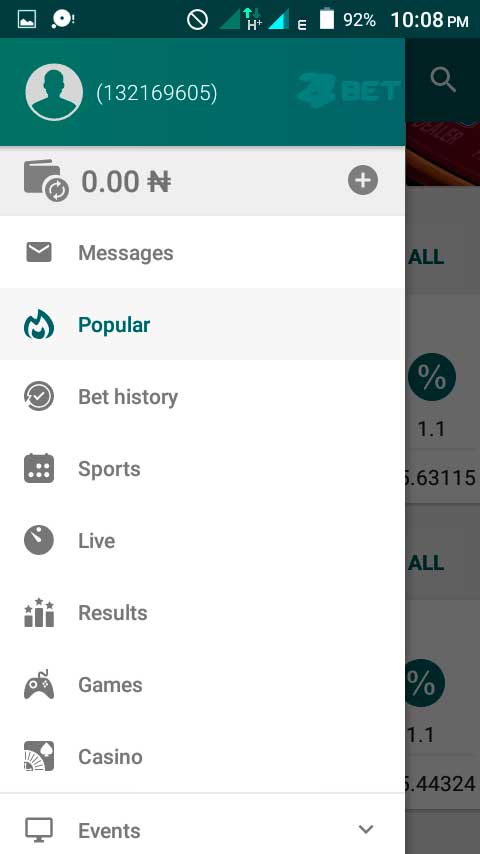 22BET app