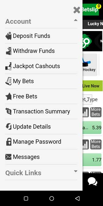 Betway android app review